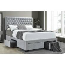 305878Q UPHOLSTERED QUEEN BED