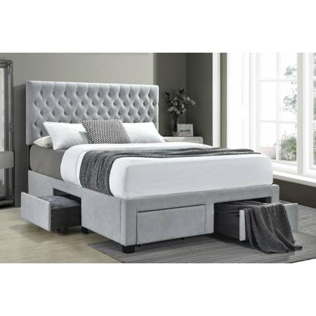 305878KE UPHOLSTERED E KING BED