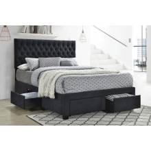 305877F UPHOLSTERED FULL BED