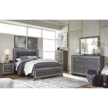 B214 Lodanna 4PC SETS Queen Panel Bed