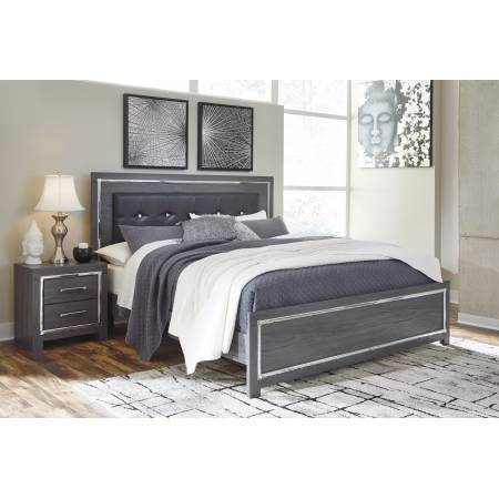 B214 Lodanna King Panel Bed