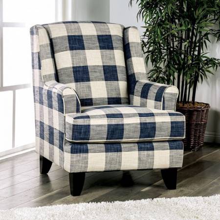 SM8101-CH-SQ NASH CHECKERED CHAIR