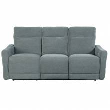 9804DV-3PWH Power Double Lay Flat Reclining Sofa with Power Headrest and USB Port Edition