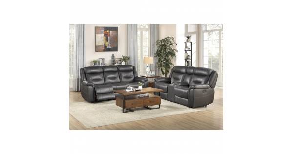 9528dgy 2 3pwh Power Double Reclining Sofa And Love Seat With Headrests Usb Ports Danio Power Double Reclining Sofa, Amalfi Brown Leather Power Motion Reclining Sofa With Headrests