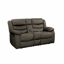 9526BR-2 Double Reclining Love Seat with Center Console Discus