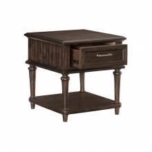 1689-04 End Table with Functional Drawer Cardano