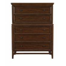 1649-9 Frazier Park Chest - Brown Cherry