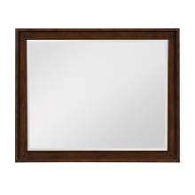 1649-6 Frazier Park Mirror - Brown Cherry