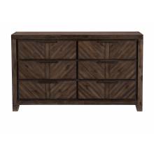 1648-5 Parnell Dresser - Rustic Cherry