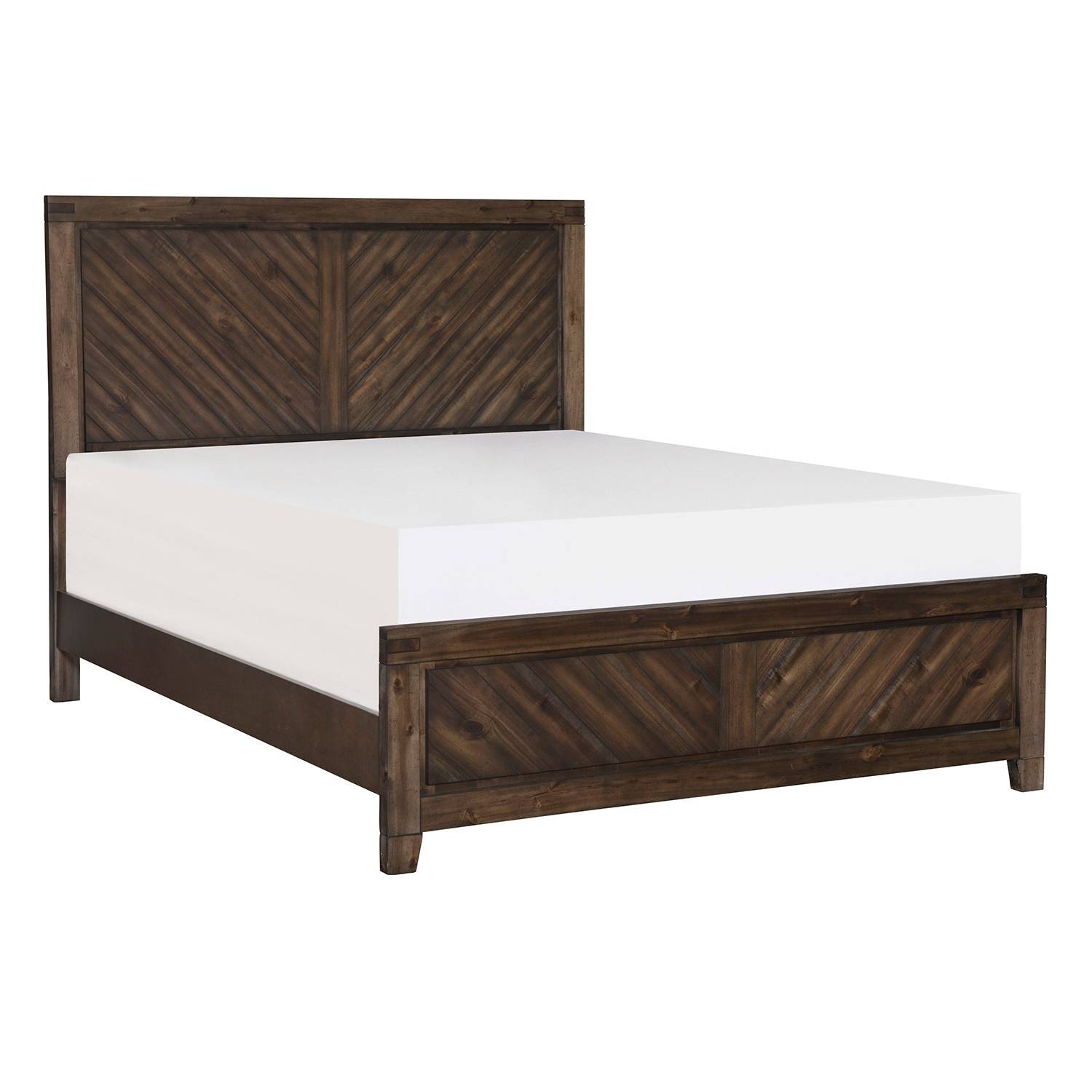 1648k 1ck Parnell California King Bed Rustic Cherry 1648k 1ck Parnell California King Bed, Rustic California King Bed