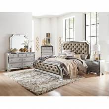 1646-QGr Avondale Queen Bedroom Set - Silver