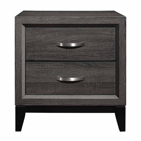 1645-4 Davi Night Stand - Gray