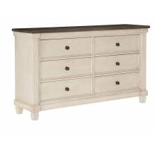 1626-5 Weaver Dresser - Antique White