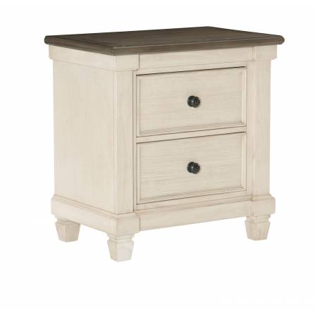 1626-4 Weaver Night Stand - Antique White