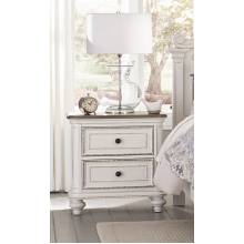 1624W-4 Baylesford Night Stand - Antique White Rub-Through Finish