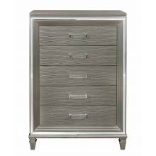 1616-9 Tamsin Chest - Silver-Gray Metallic