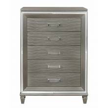 1616-9 Tamsin Chest - Silver-Gray Metallic