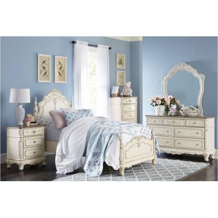 1386NW-1Gr Queen Bedroom Set Cinderella