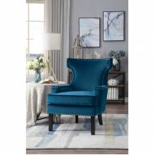 1190BU-1 Accent Chair, Blue Lapis
