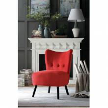 1166RD-1 Accent Chair, Red Imani