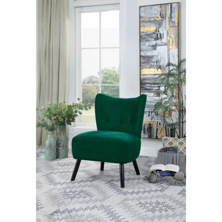 1166GR-1 Accent Chair, Green Imani