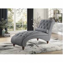 1162GY-5 Chaise Dark Gray 100% Polyester