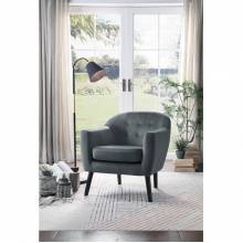 1127GY-1 Qill Accent Chair, Gray