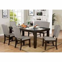 CM3911 TEAGAN 6PC SETS DINING TABLE + 4 SIDE CHAIR + BENCH 