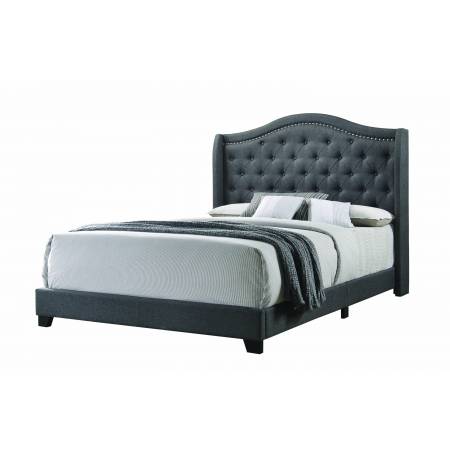 310072Q Sonoma Camel Back Queen Bed Grey