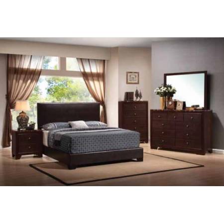 300261T Conner Casual Dark Brown Twin Bed