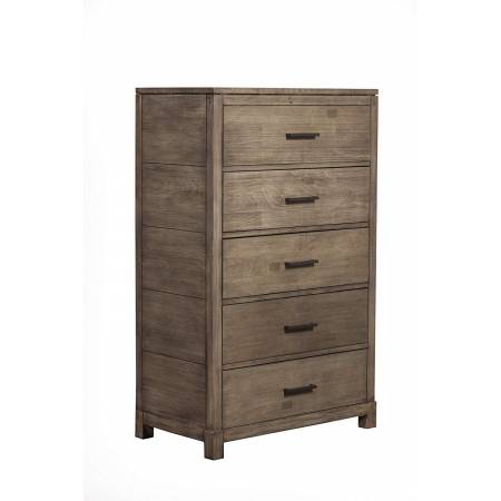 1700-05 Sydney Weathered Grey 5-Drawer Chest