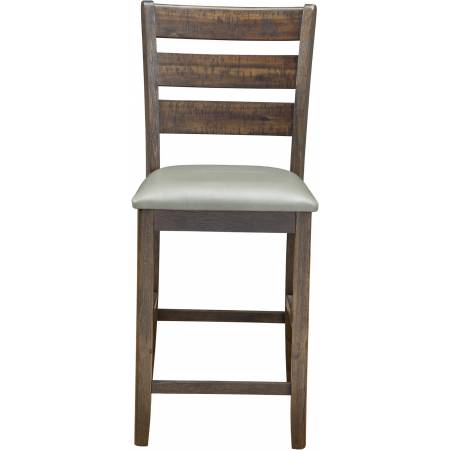Emery Walnut Pub Height Chairs