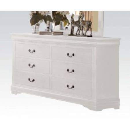 23835 WHITE DRESSER