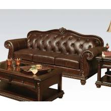 15030 TOP+SPLIT LEATHER SOFA