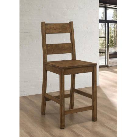 Coleman Counter Height Stools Rustic Golden Brown (Set Of 2) 192029