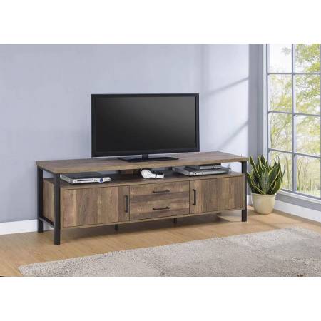 71″ TV Console Rustic Oak 722563