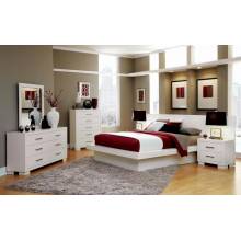 Jessica 4 Piece King Bedroom Collection (KE.BED,NS,DR,MR) 202990KE-S4