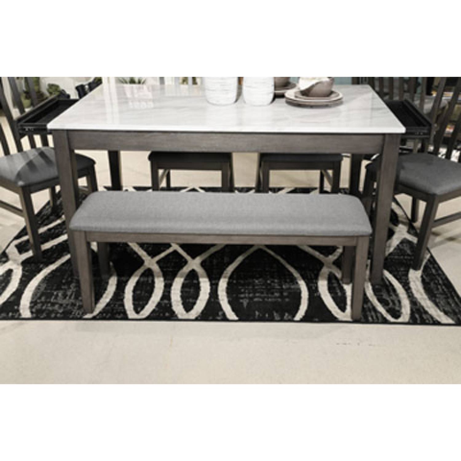 D464 Luvoni Upholstered Bench