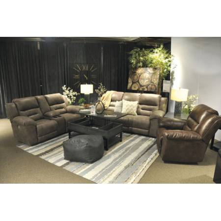 39905 Stoneland 2PC SETS Reclining Sofa + DBL REC Loveseat w/Console