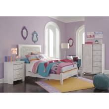 B181 Paxberry 3PC SETS Full Panel Bed (Full Bed + Chest + Night Stand)