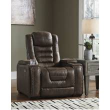 38501 Game Zone PWR Recliner/ADJ Headrest