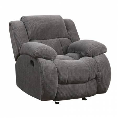 601923 Weissman Casual Pillow Padded Glider Recliner