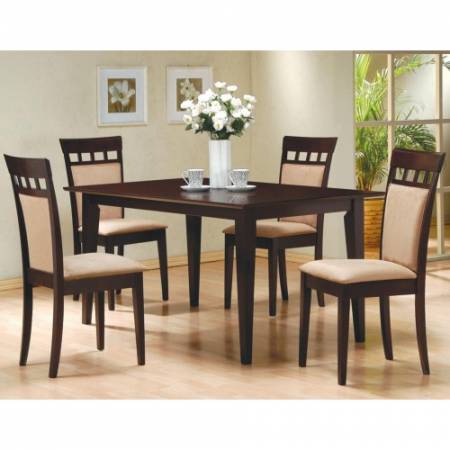 100771+4X3 Mix & Match 5 Piece Dining Set