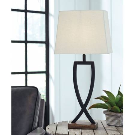 L204174 Makara Metal Table Lamp