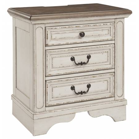 B743 Realyn Three Drawer Night Stand