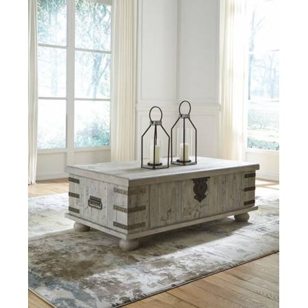 T757 Carynhurst Lift Top Cocktail Table