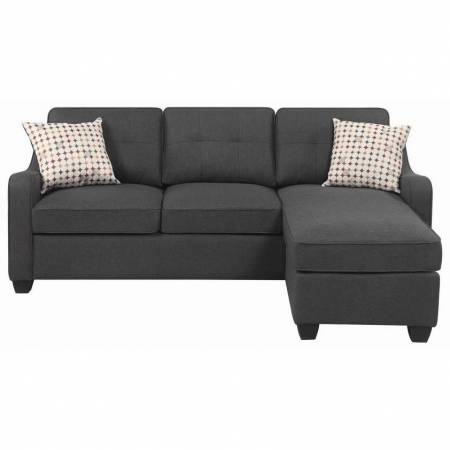 508320 Transitional Sectional with Chaise 508321