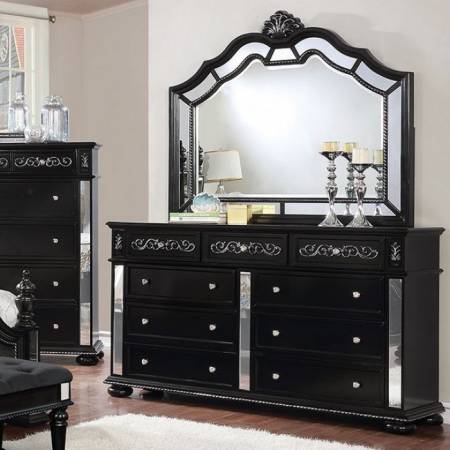 AZHA DRESSER CM7194BK-D