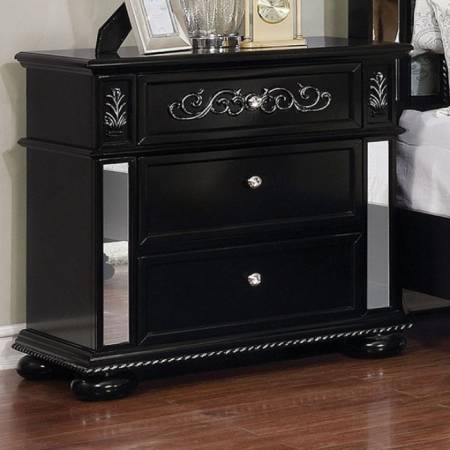 AZHA NIGHT STAND CM7194BK-N