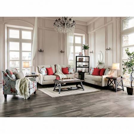 NADENE SOFA AND LOVE SEAT SM8014-GR